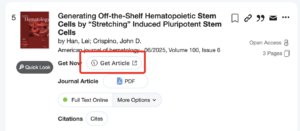 Get Article button example
