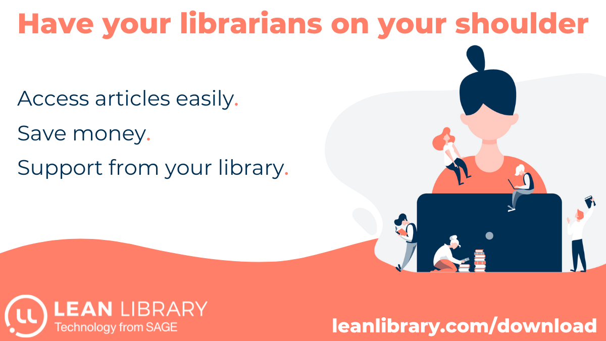 Have your librarians on your shoulder - Patrons
