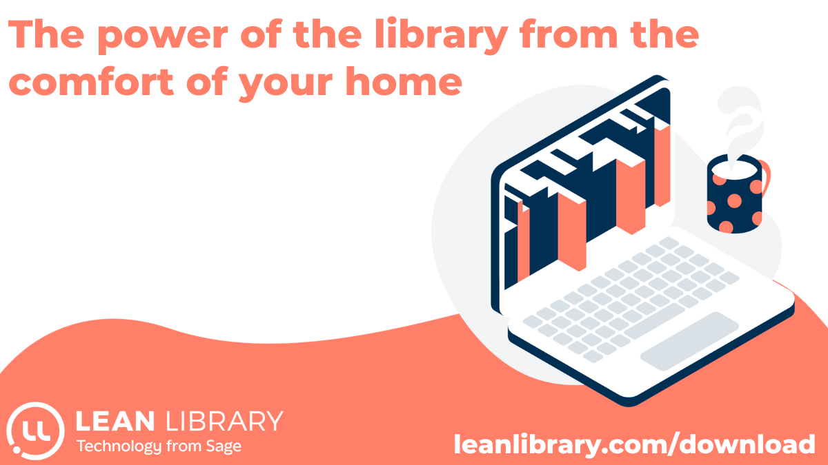 The power of the library from the comfort of your home (add university logo)